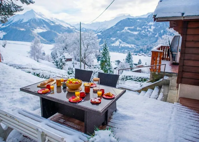 Avec Sauna - 300m Des Pistes Appartamento Leysin